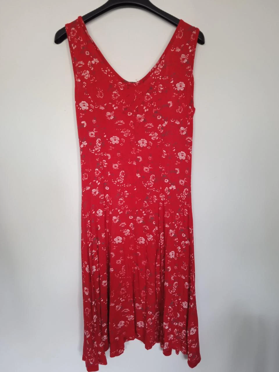 Robe d'été légère rouge sapotille taile 38 – photo 4